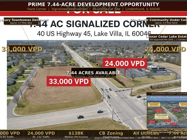 40 Us Highway 45 Hwy, Lake Villa, IL 60046