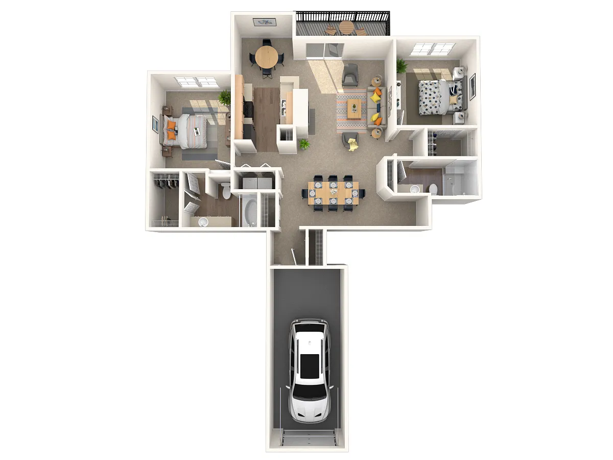 Floor plan Bellevue