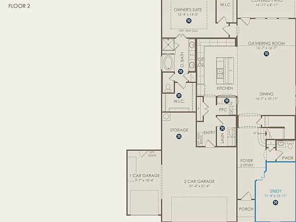 Lexington Floor Plan, Quick Move-In Home, Floor 1