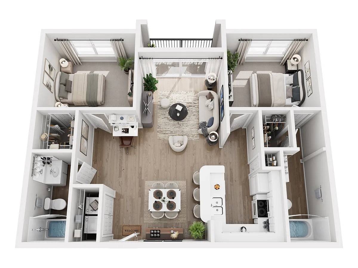 Floor plan B1