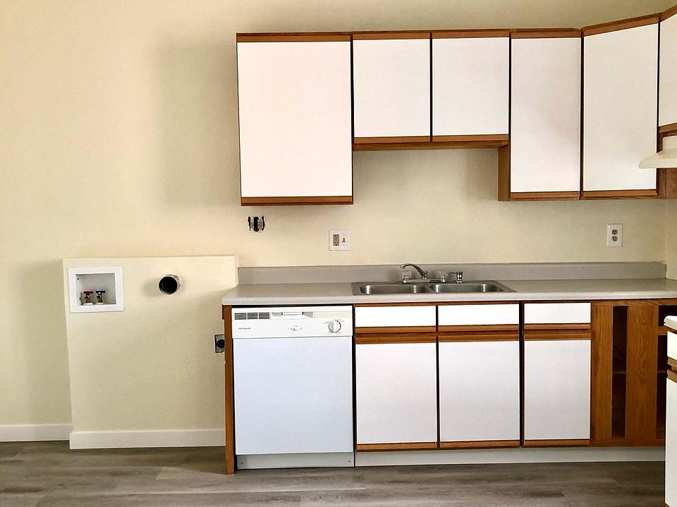 View of the Kitchen and laundry hookups