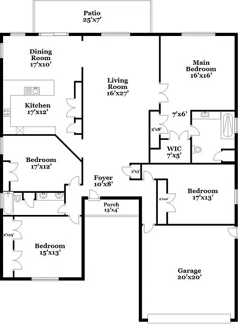 4 bed, 2.0 bath, 2164 sqft, $4,490 — Photo 2