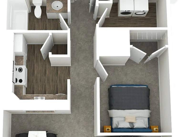 2 Bed, 2 Bath