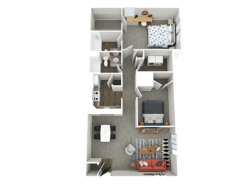 Floor plan 2BR - 2BTH