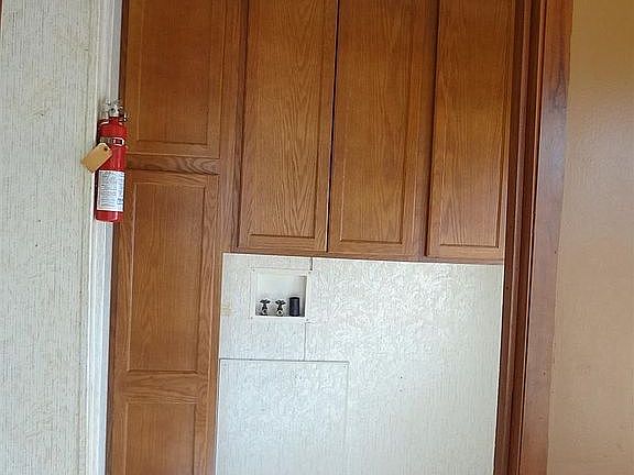Laundry room updated cabinet