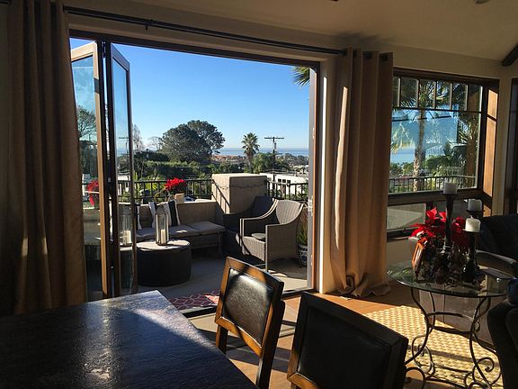 Side Porch with trifold doors.  Inside/out living.