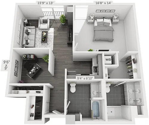 Floor plan A16