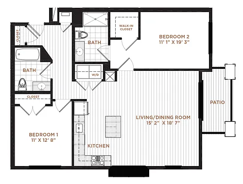 Floor plan B2DB