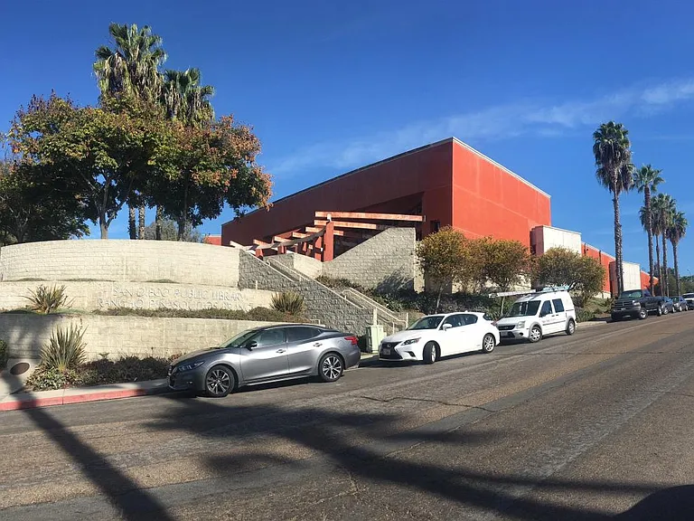 YMCA across the street