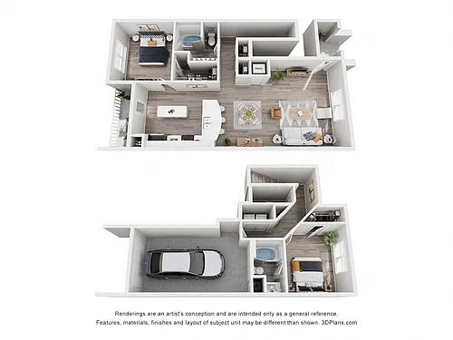 Floor plan B2CR