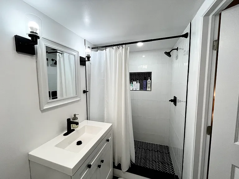 Ground level suite- bathroom