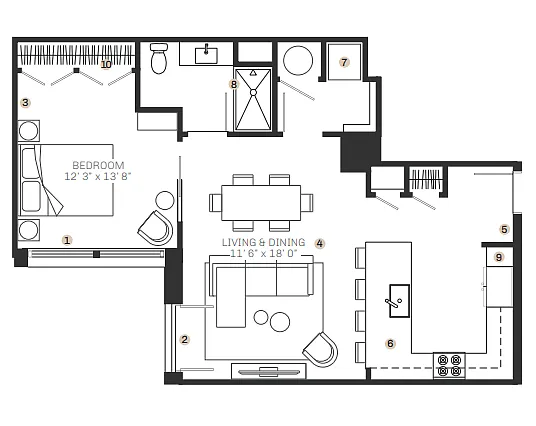 Floor plan A24