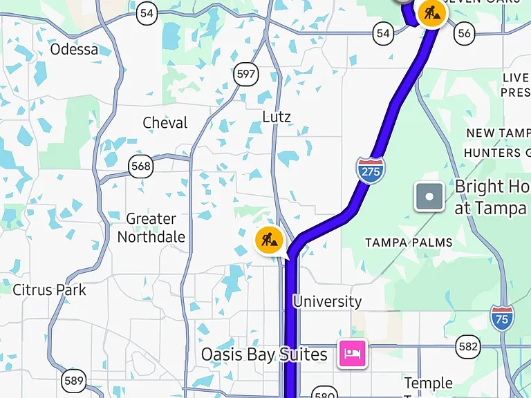 Short commute to TPA airport!