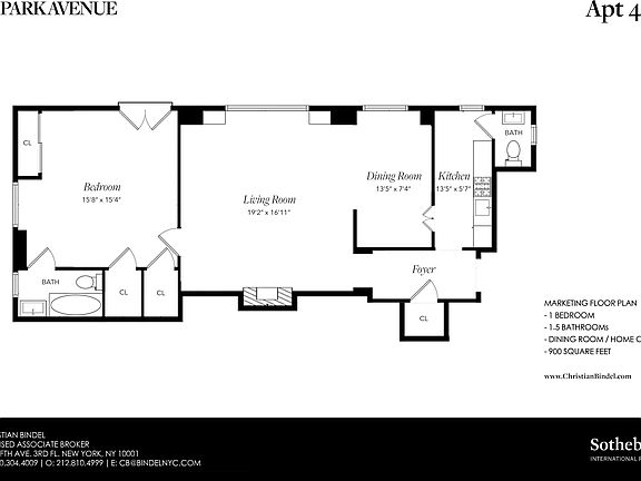 2nd image of 77 Park Ave #4H