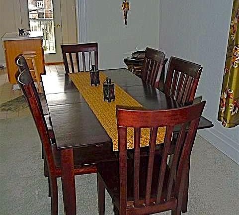 dining room & kitchen