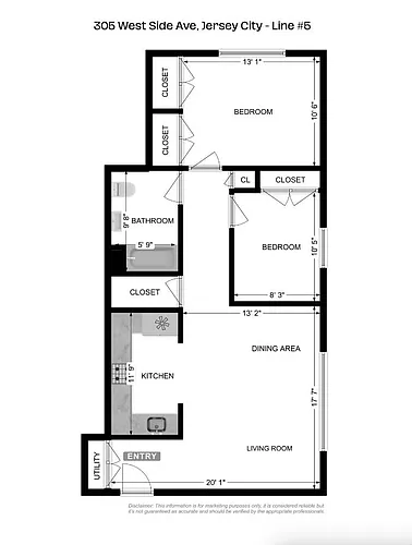 Floor plan Studio
