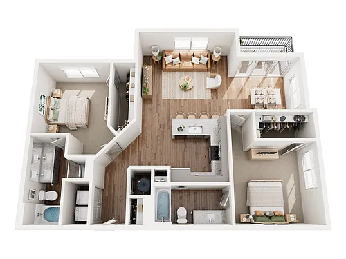 Floor plan B3