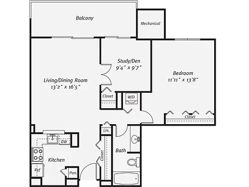 Floor plan A15D