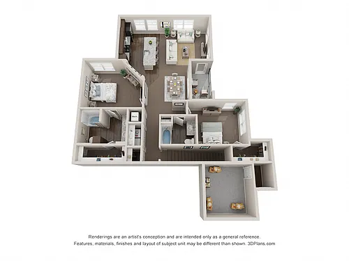 Floor plan Hawthorn