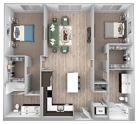 Floor plan B13