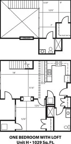 Lofted 2 Bed H Lofted 2 Bed H