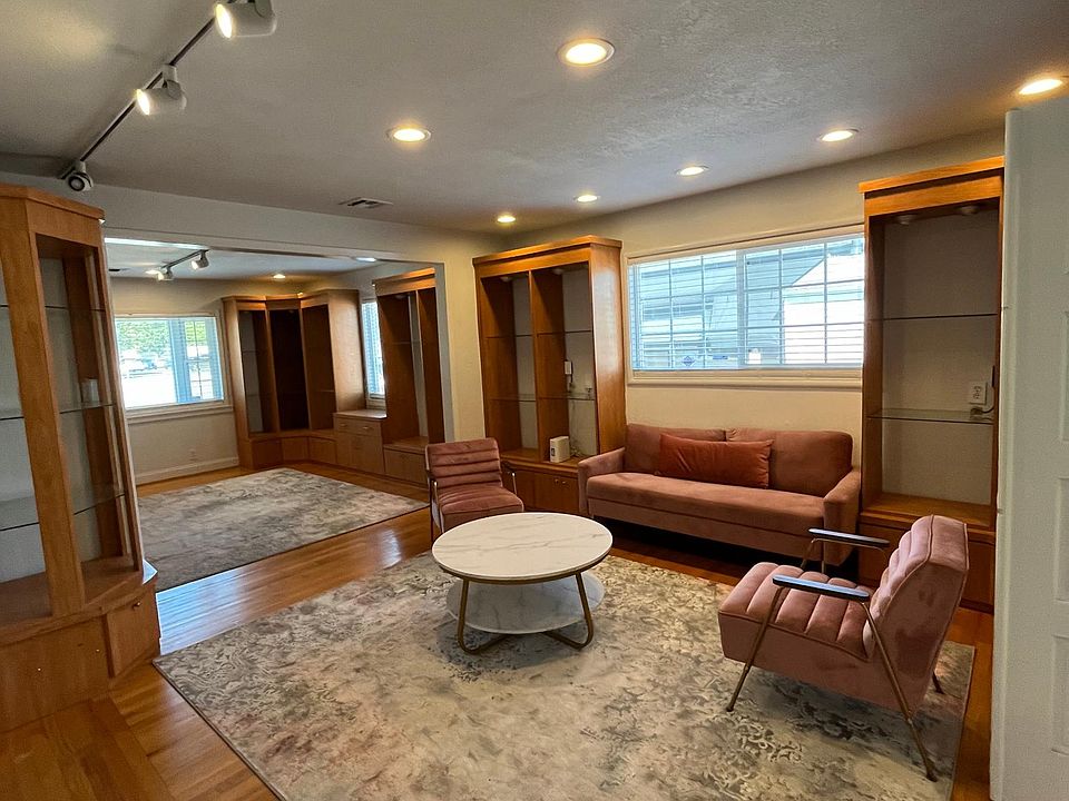 Living room open to the bedroom