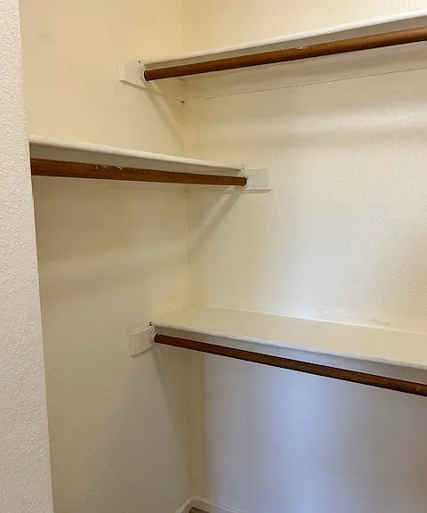 Master bedroom closet
