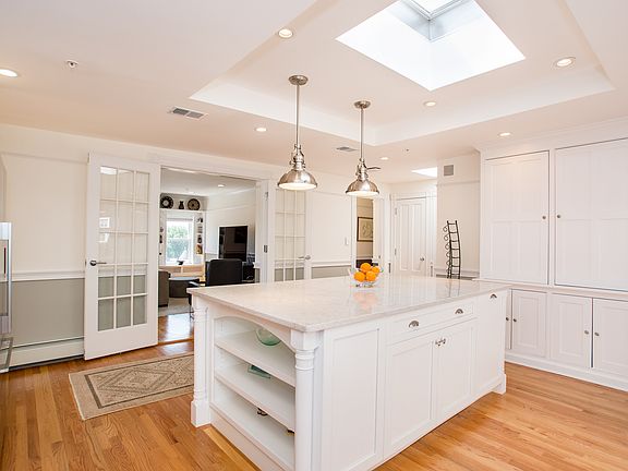 great skylight + island