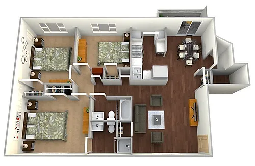 Floor plan The Kingston