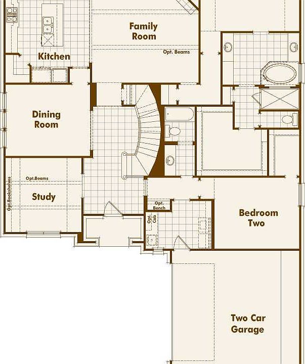 Downstairs