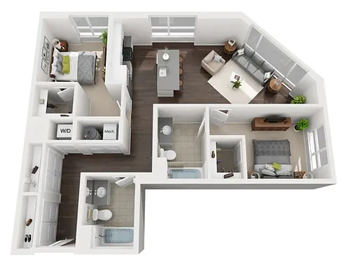 Floor plan M-D3-B