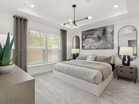 Owners Suite - Plenty of Natural Light - Model Representation