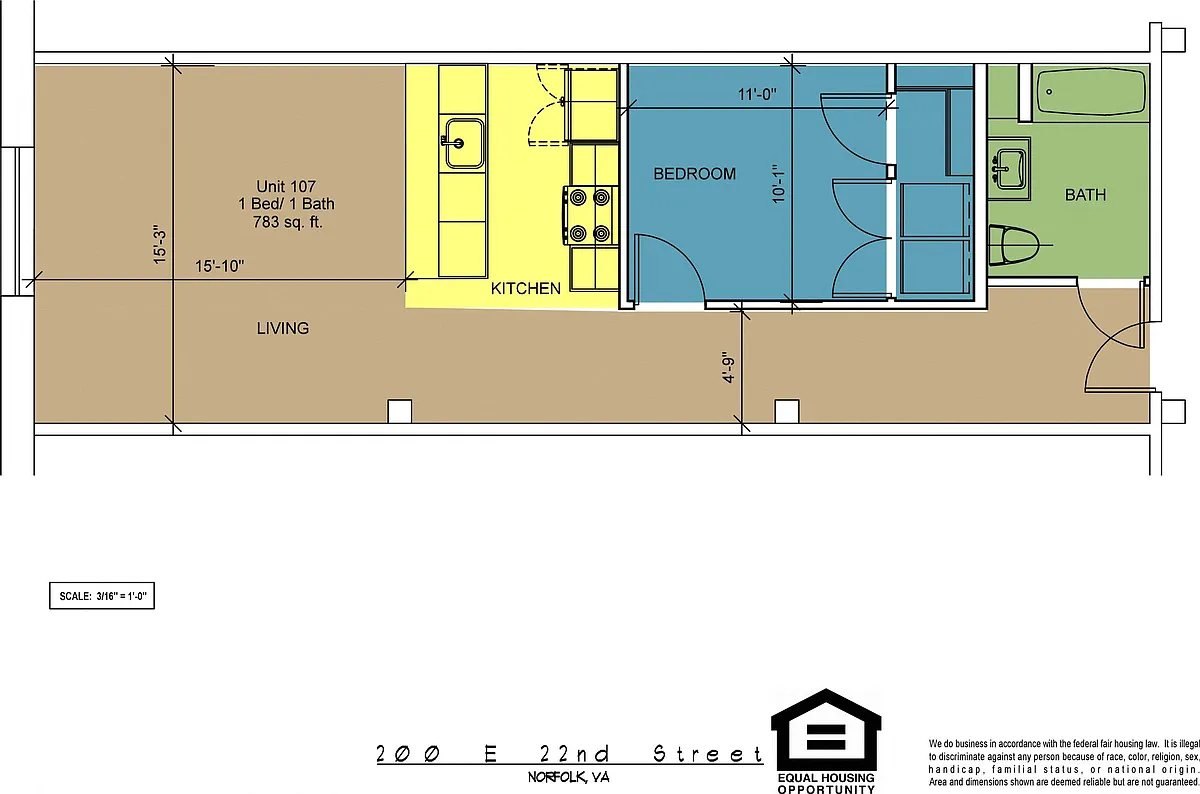 Floor plan 107