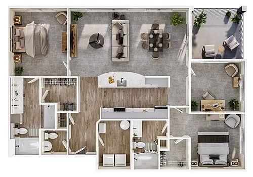 Floor plan Radio