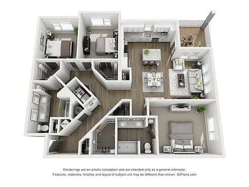 Floor plan TRIP