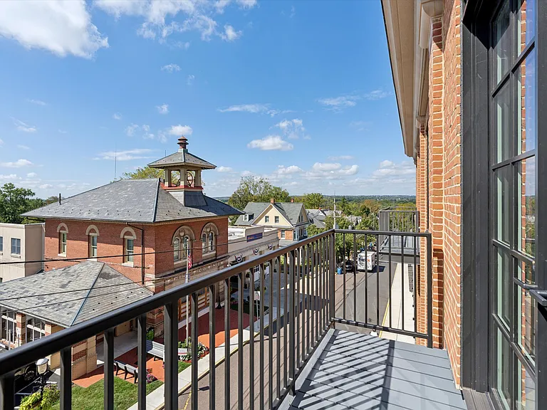 Balcony off living room