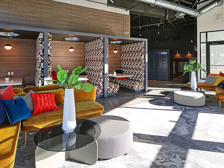 Griffis Shoreline coworking lounge