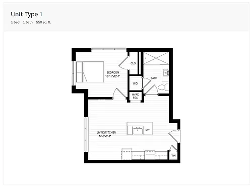 Floor plan Unit Type 2