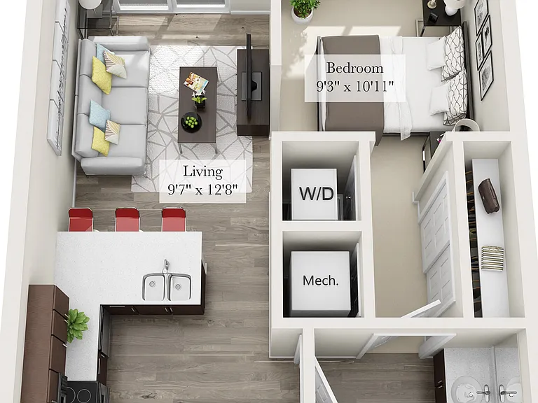 Venture Apartments iN Tech Center — Photo 31