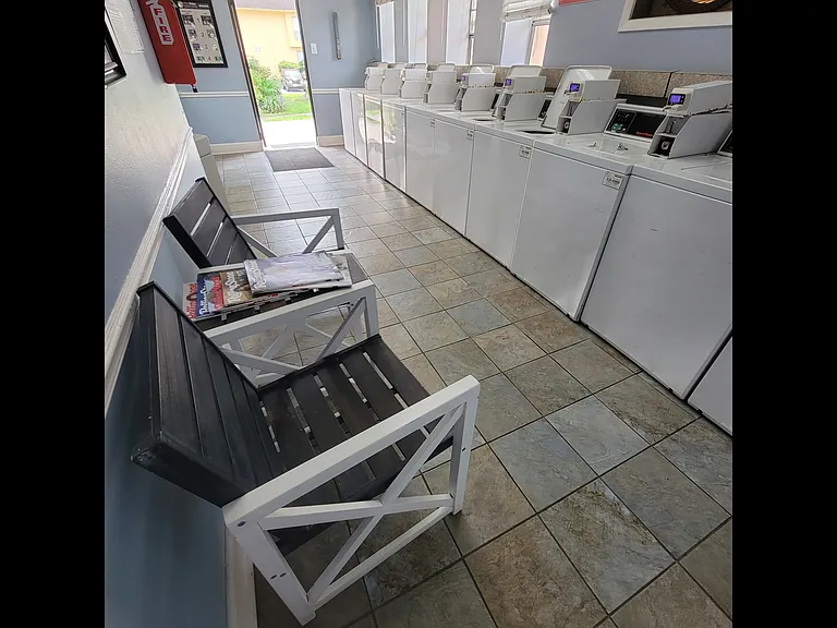 3 Laundry Facilities with credit card operated machines