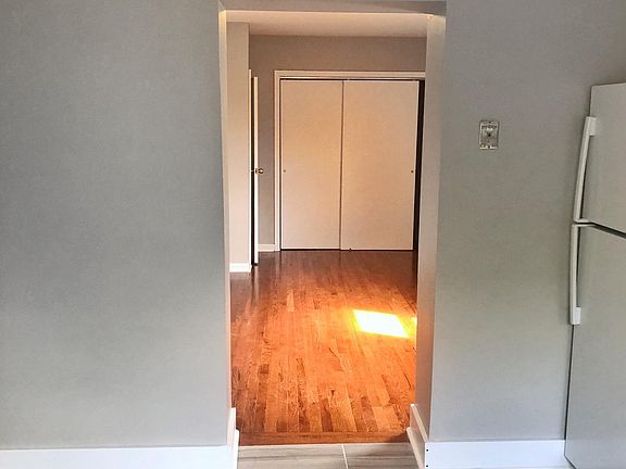 View from kitchen into living room