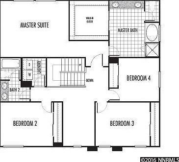 Upstairs Floor Plan