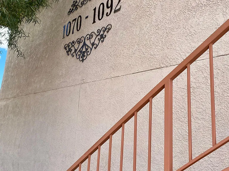 North Building with addresses