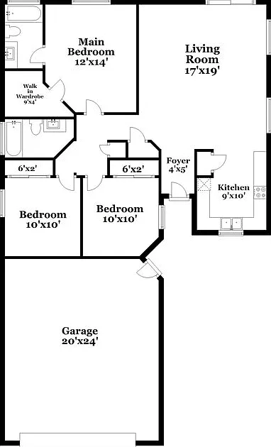 3 bed, 2.0 bath, 1113 sqft, $2,020 — Photo 2