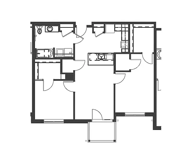 Floor plan Ironwood 60%