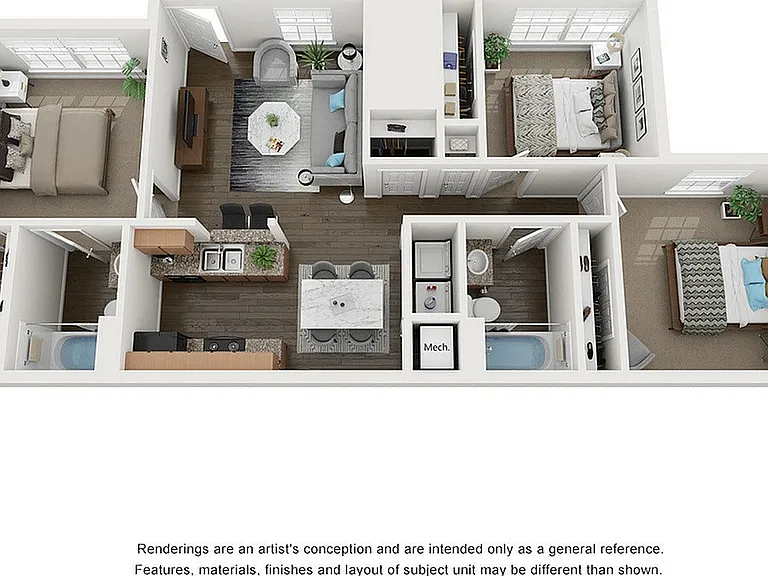 3d C1 Floor Plan 3d C1 Floor Plan
