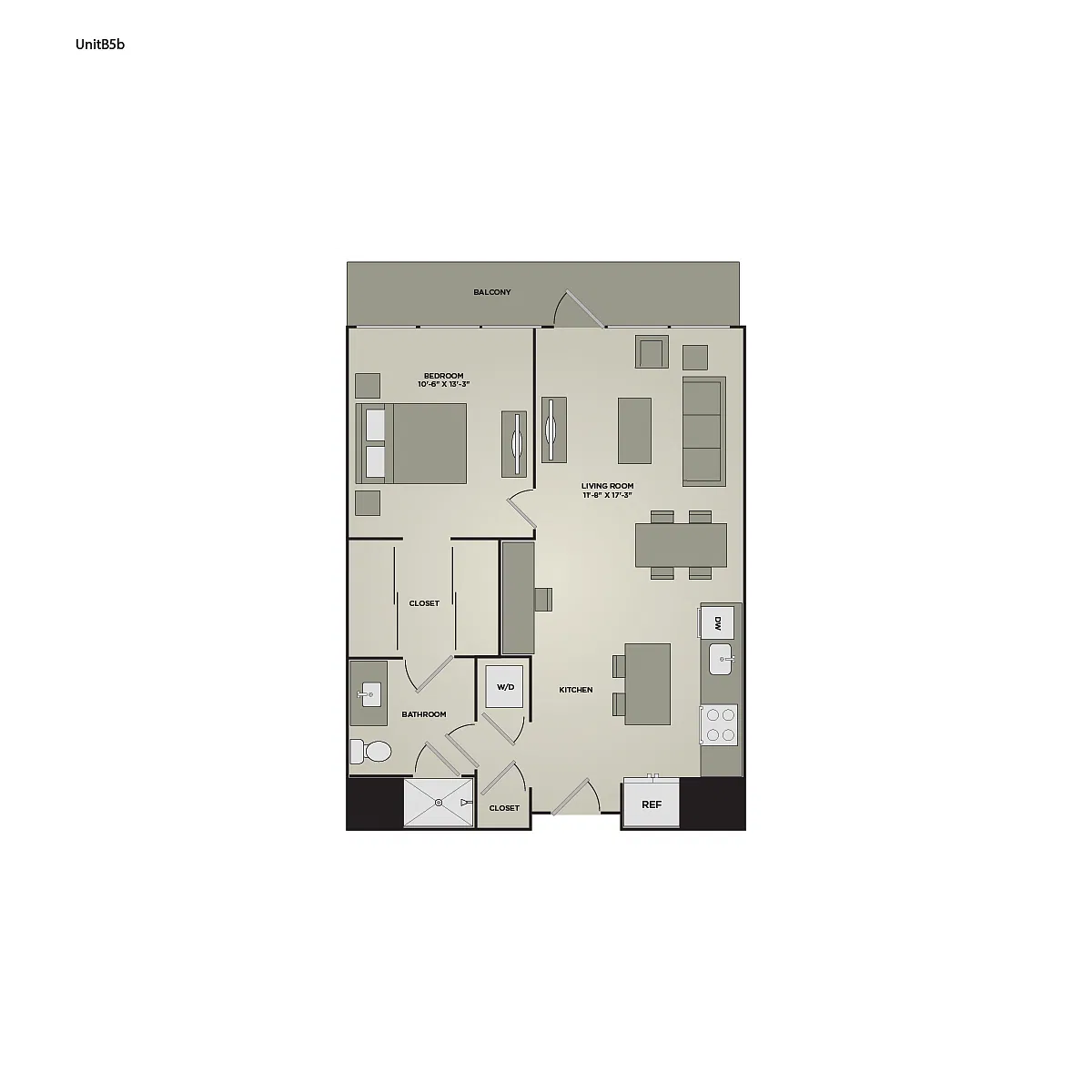 Floor plan A8b