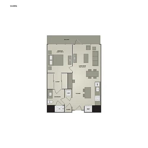Floor plan A8b