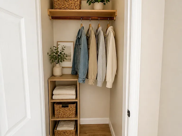 Front Entrance Closet Area