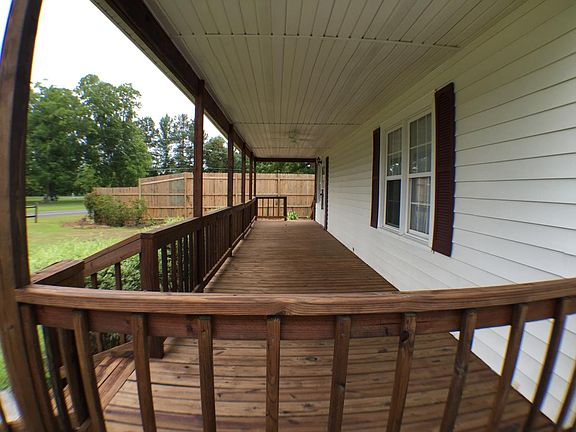Full Length Covered Front Deck
